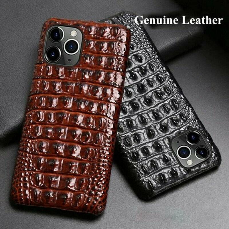 Genuine Luxury Crocodile Leather iPhone 15 Pro Max Case - Everweek