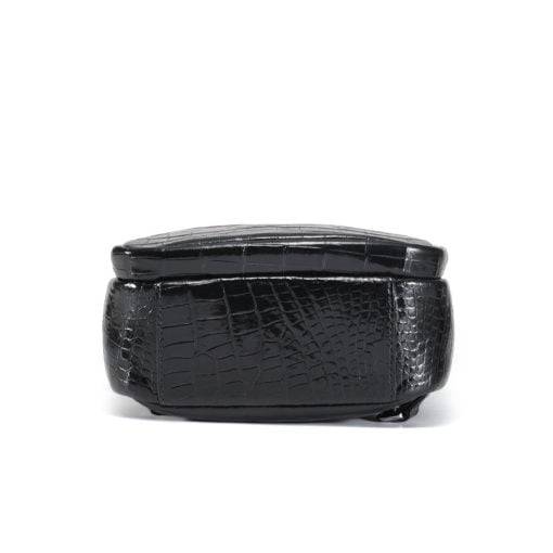 Mens Genuine Crocodile Chest Bag Crossbody Bags - Image 5