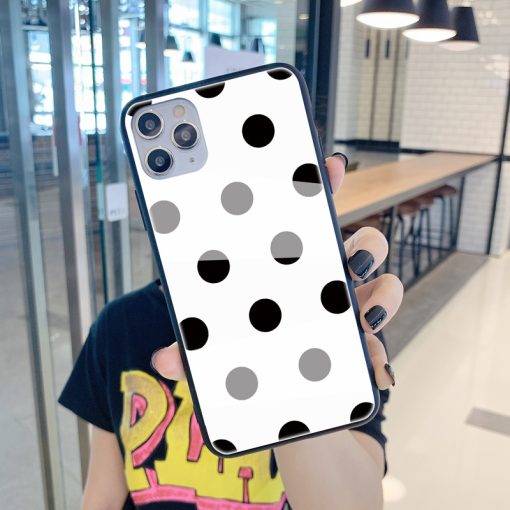 Polka Dots iPhone 15 Pro Max Case - Image 3