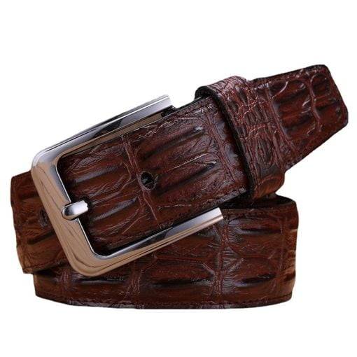 Men Belt Genuine Leather Luxury Brand Male Belts Strap Original Natural Cowskin Belts