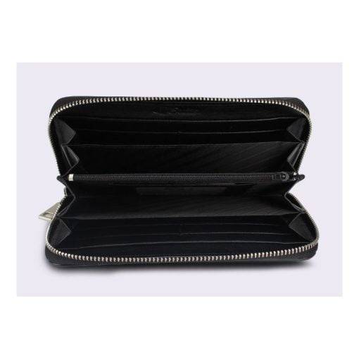 Women Genuine Stingray Skin Long Wallet - Image 9