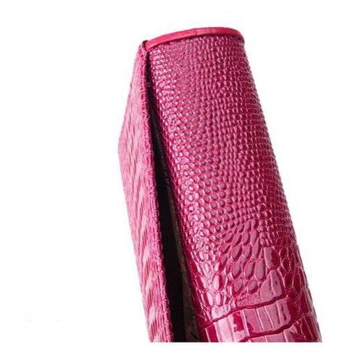 Fashion Genuine Leather Crocodile Pattern Women Clutch Wallet Credit Card Holder - Image 6