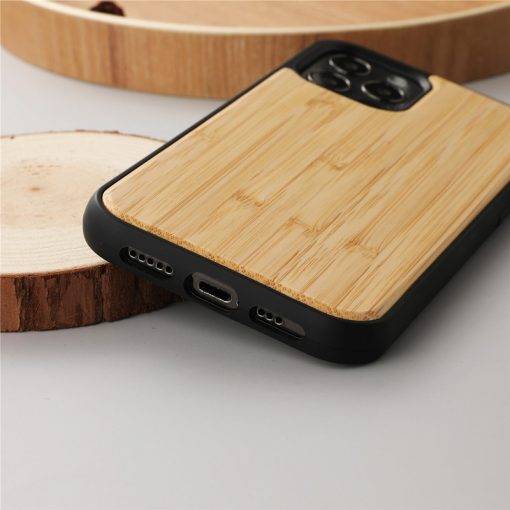 Natural Wood Magnetic iPhone Case for iPhone 15 Pro Max Phone Cover - Image 10