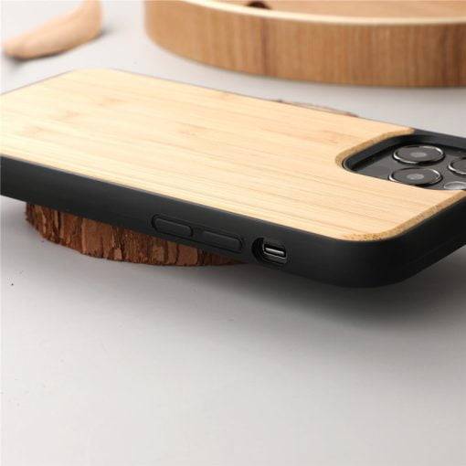 Natural Wood Magnetic iPhone Case for iPhone 15 Pro Max Phone Cover - Image 11