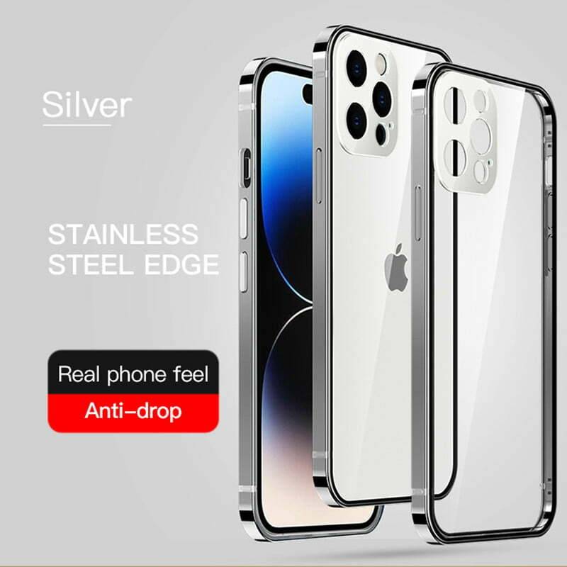 Ultra Thin Shockproof Protection Metal Bumper Case for iPhone 15 Pro Max -  Everweek