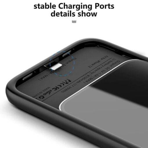 Battery Charger Cases For iPhone 13 14 Pro Max Power Phone Case Extenal Battery charging PowerBank - Image 6