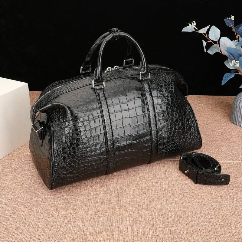 Crocodile Duffle Bag, Alligator Duffle Bag