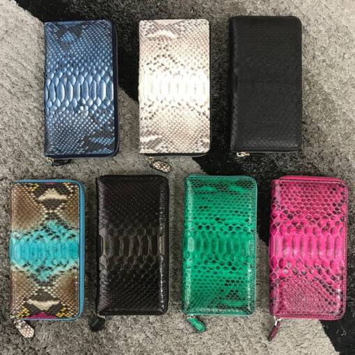 Snakeskin Purse for Women Genuine Python Leather - Image 2