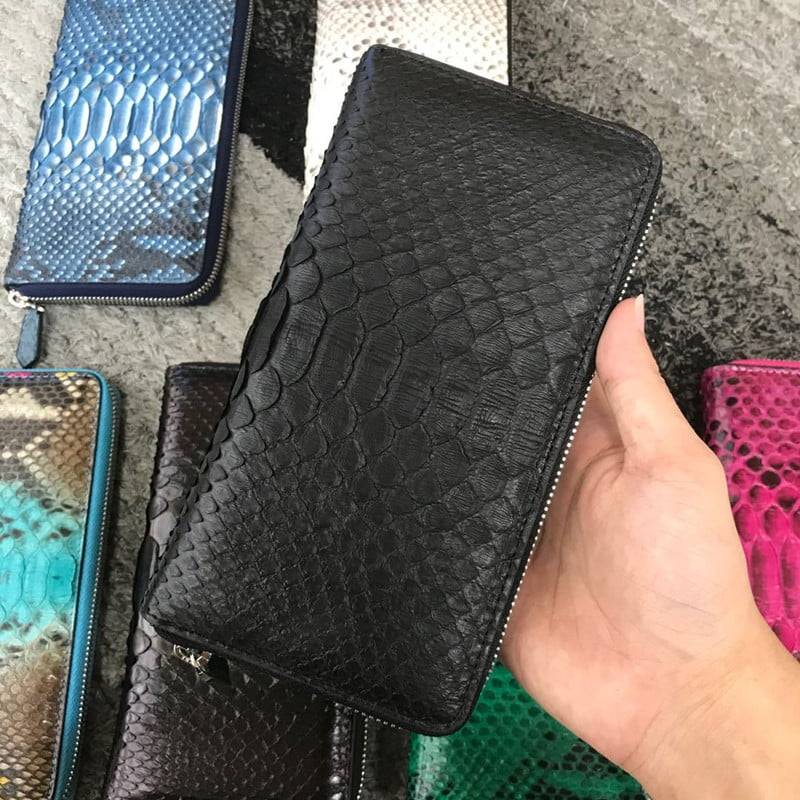  Real Python Snakeskin Purse Handbag Women Evening