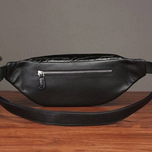 Crocodile Leather Belt Bag Alligator Chest bags - Image 4