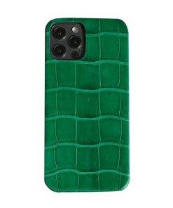 Alligator iPhone 16 Pro Max Case Crocodile Leather iPhone Case