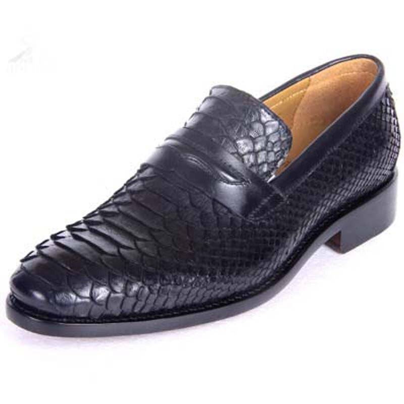 Mens Python Skin Business Shoes Snake Skin Leather Men Formal Shoes ...