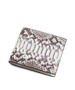 Snakeskin Purse Mens Bifold Wallet