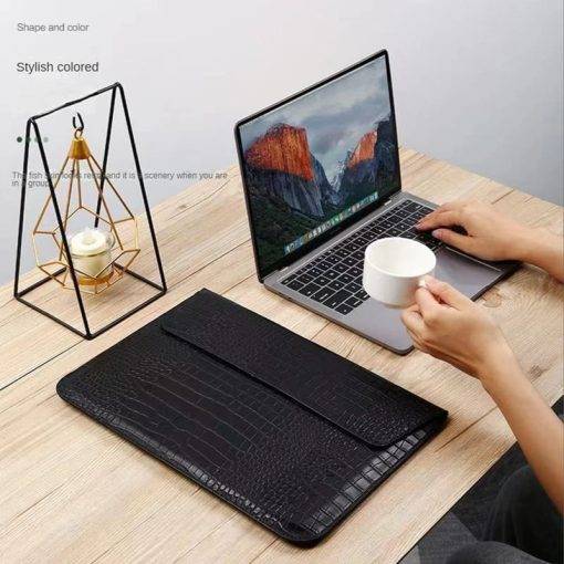 Macbook Air Sleeve Crocodile Pattern Laptop Sleeve Bag for MacBook Air 13 - Image 10