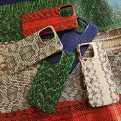 Genuine Python Snakeskin iPhone 15 Pro Max Case