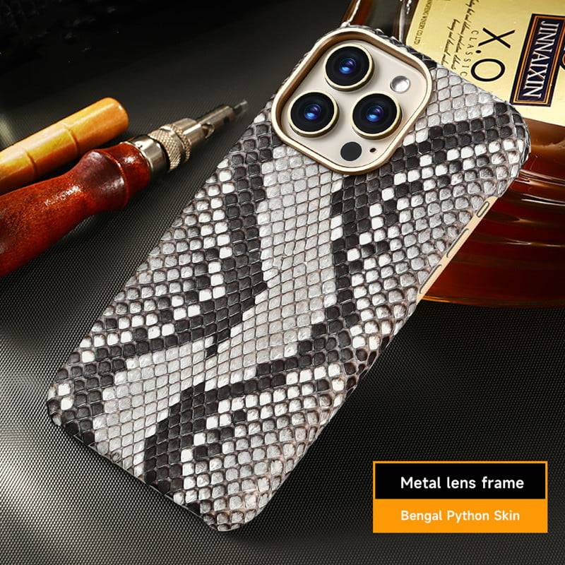 Classic Case for iPhone 14 Pro Max in Genuine Python