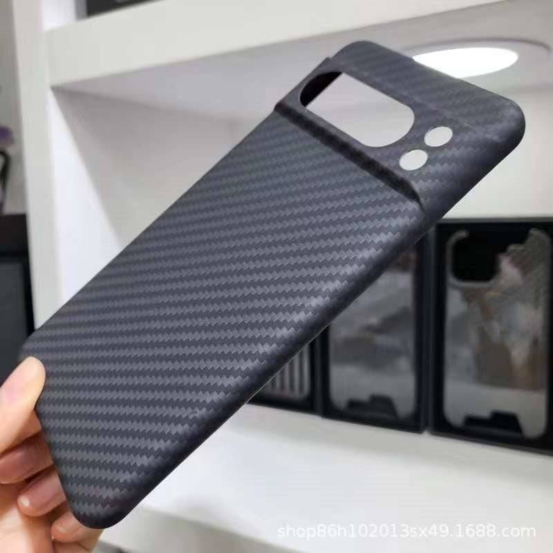 For Google Pixel 8 7a 7 6A Pro Case,Carbon Gel Phone Cover Ultra