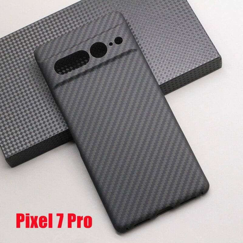 For Google Pixel 8 7a 7 6A Pro Case,Carbon Gel Phone Cover Ultra