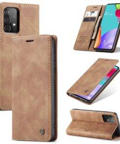 Wallet Case PU Leather Flip Case Magnetic Stand Cover for Samsung Galaxy S24 Ultra A54 A73