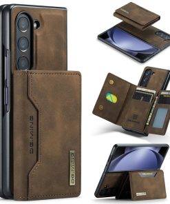 Detachable Wallet & Phone Case for Samsung Galaxy Z Fold 5 Magnetic Card Holder Cover