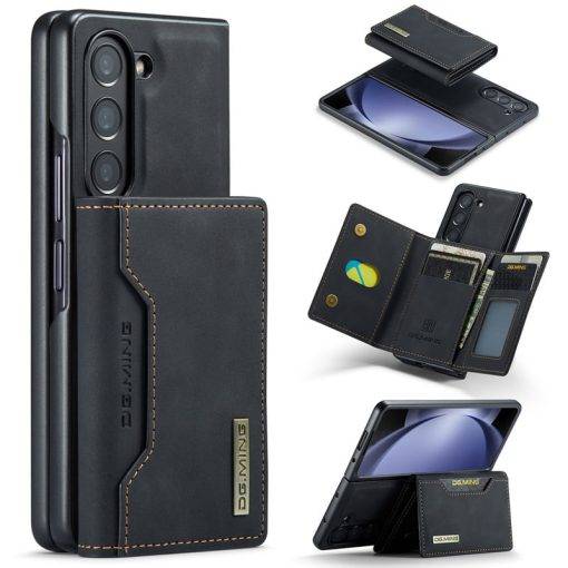Detachable Wallet & Phone Case for Samsung Galaxy Z Fold 5 Magnetic Card Holder Cover - Image 2