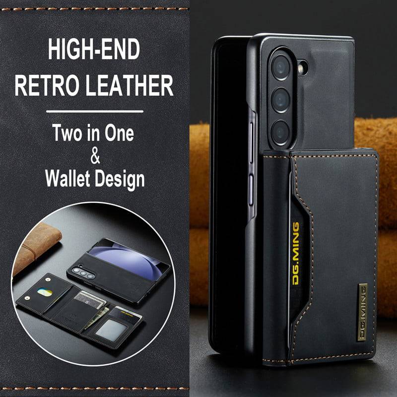 case for Samsung Z fold 5 casing Luxury Leather Cover For Samsung