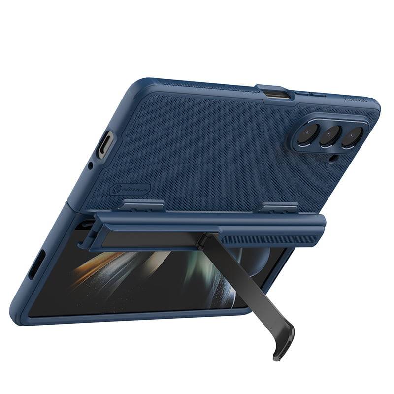 Samsung Galaxy Z Fold 5 Case with Kickstand Metal Camera Lens Protector Pen  Holder - Everweek