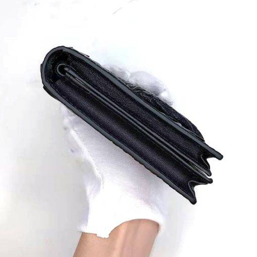 Crocodile Leather Men Wallet Alligator Bifold Wallet Men's Short Wallet Purses - Image 3