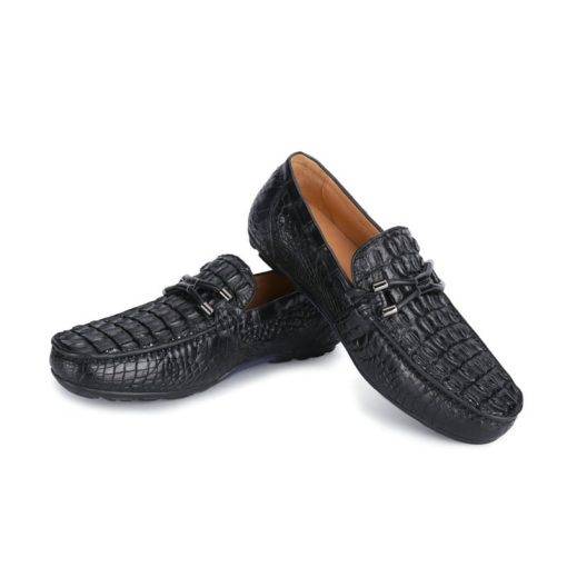 Men's Shoes Casual Alligator Slip-On Loafer