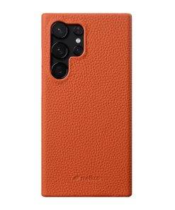 Melkco Genuine Leather Case for Samsung Galaxy S25 Ultra S24 Ultra