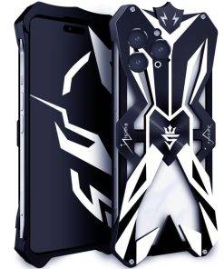 Aviation Aluminum Alloy Shockproof Armor Metal iPhone 16 Pro Max Case Cover