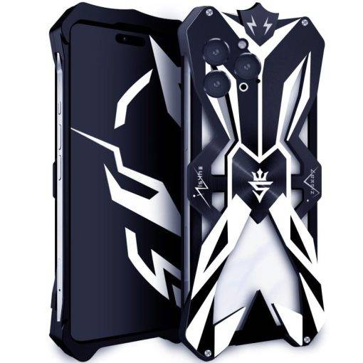 Aviation Aluminum Alloy Shockproof Armor Metal iPhone 16 Pro Max Case Cover