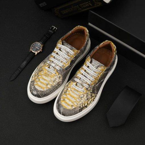 Men's Python Lo-Top Sneakers - Image 8
