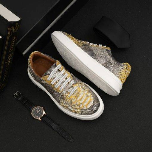 Men's Python Lo-Top Sneakers - Image 9