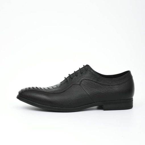 Mens Ostrich Leather Business Shoes - Image 3