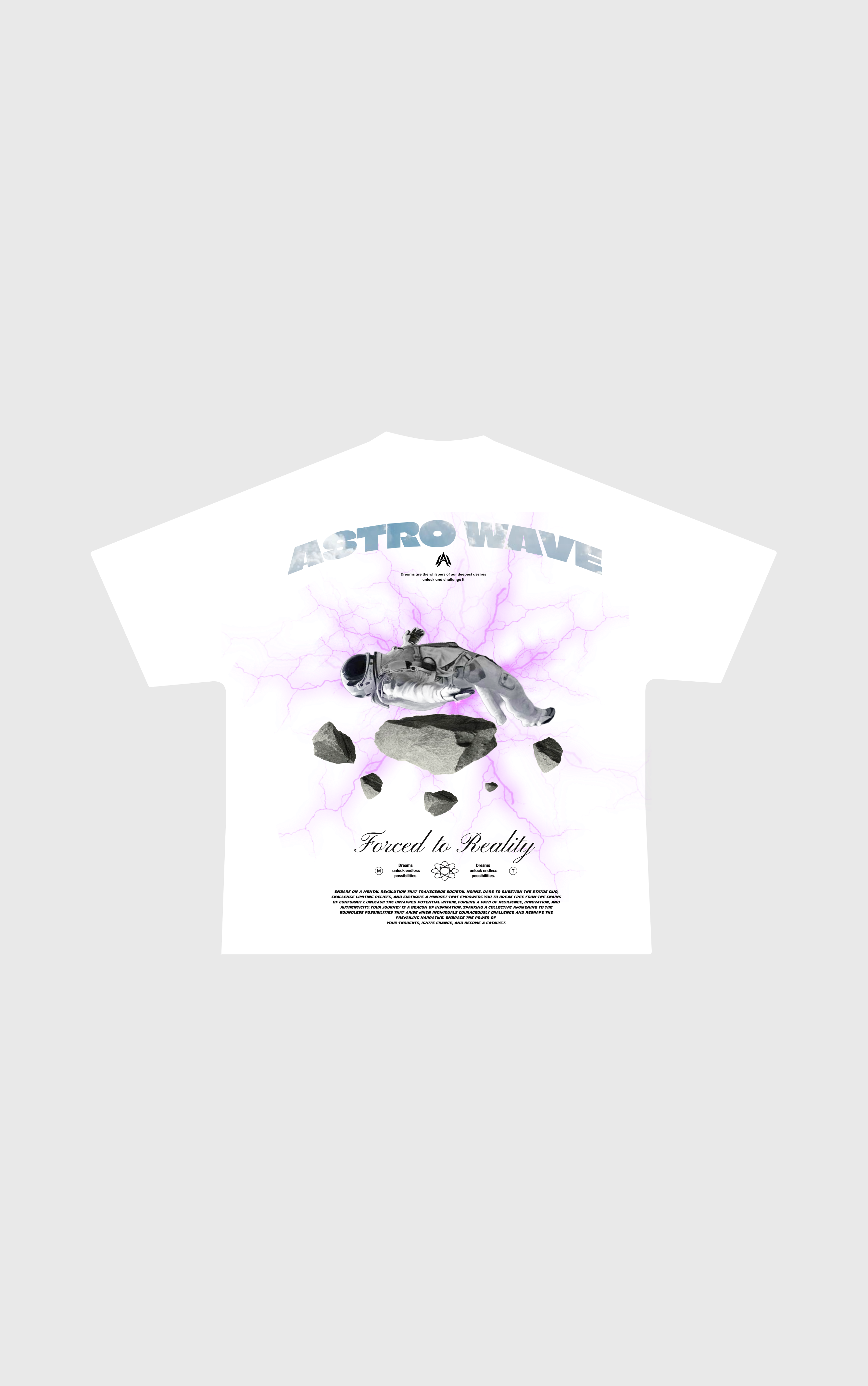 Astro Evolution white T's Image