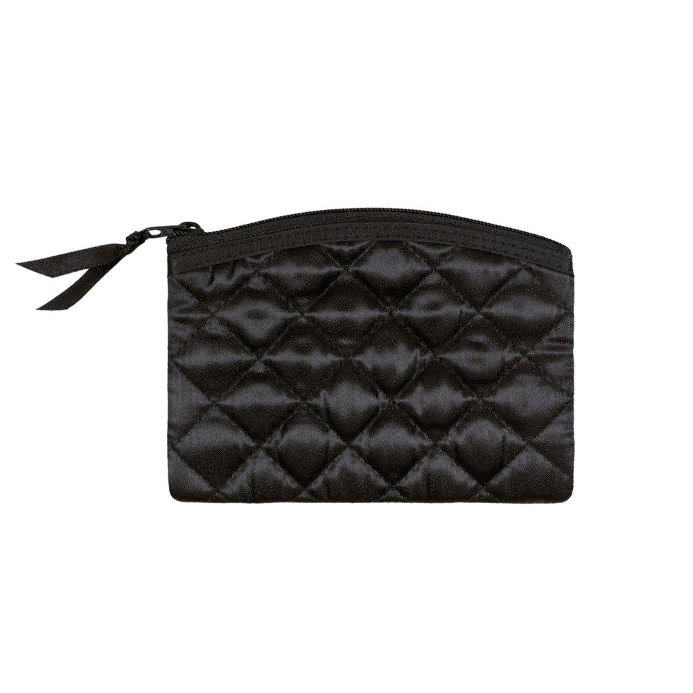 SATIN QUILTED PURSE Image