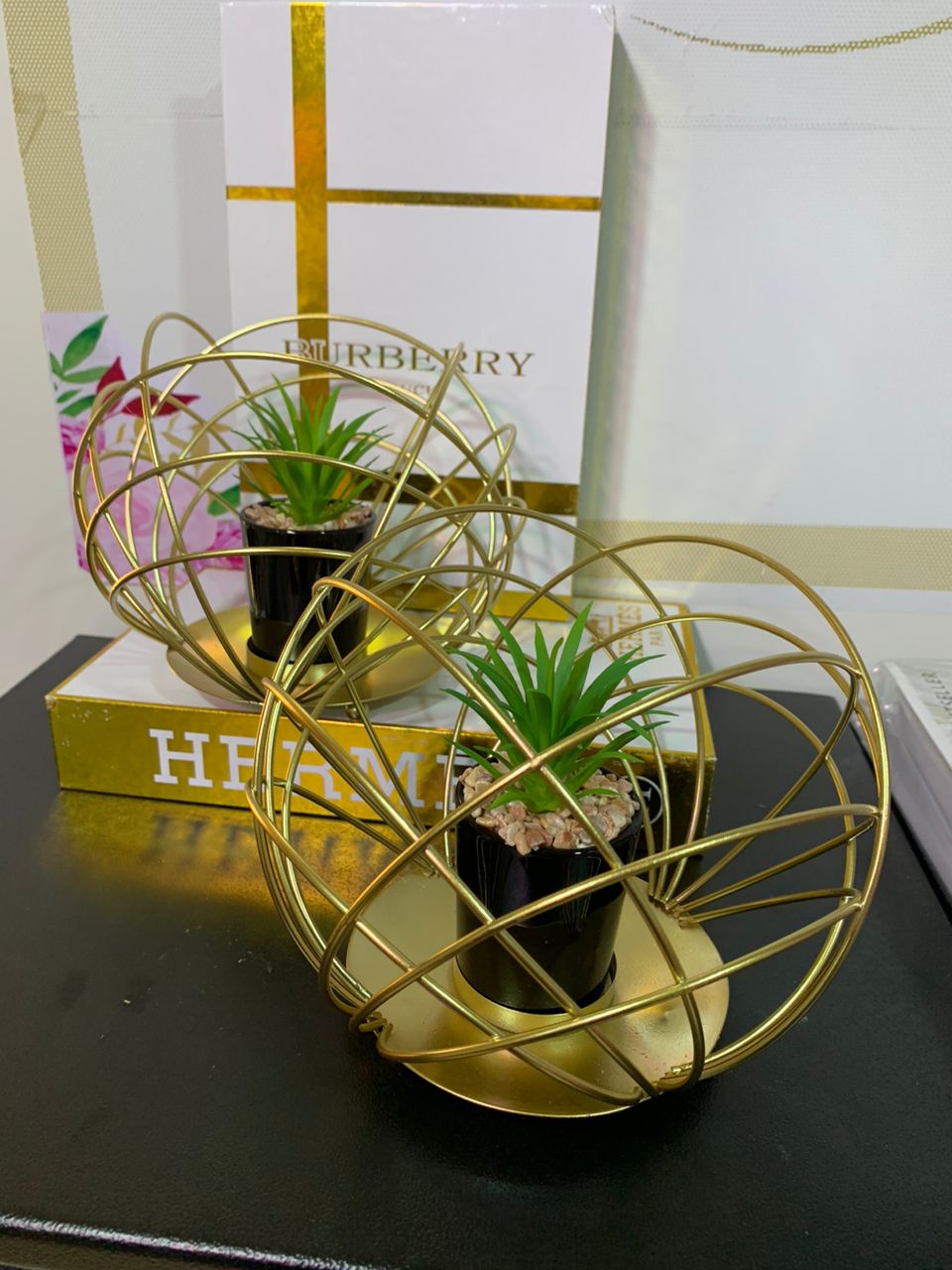 Nordic Caged Flower Decor Design 2 Image