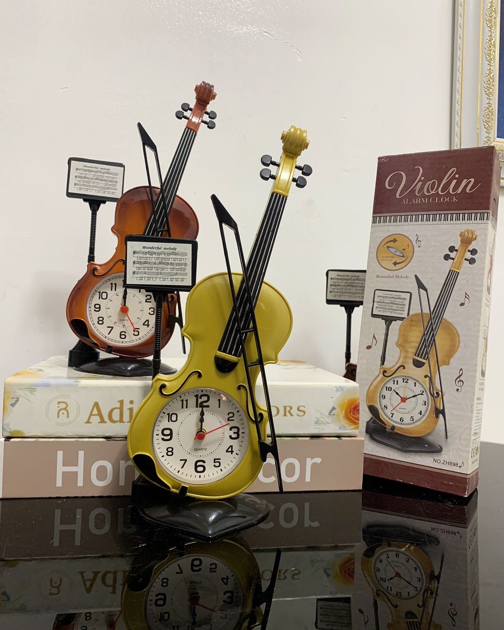 Violin Alarm Clock Image