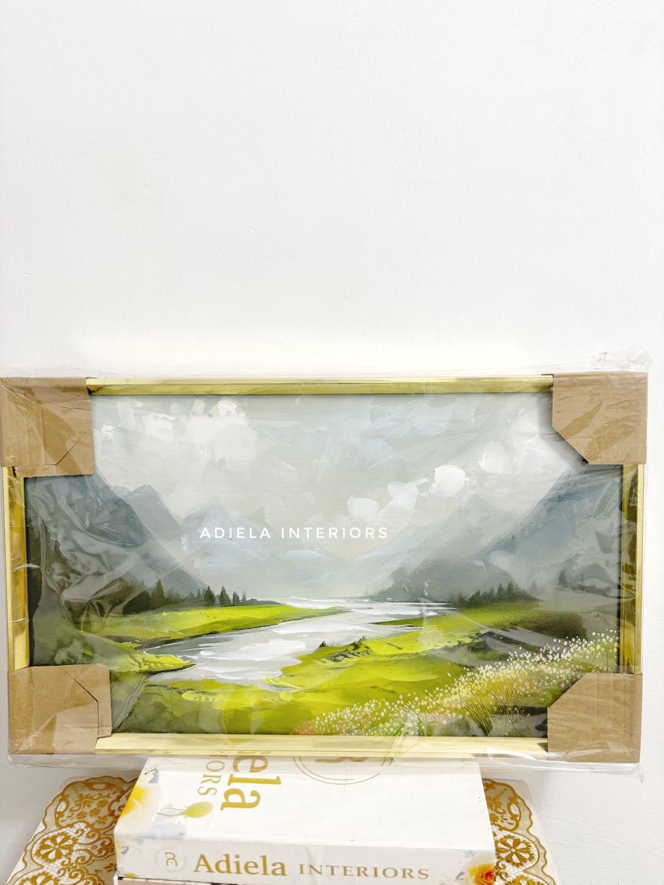 3D Painted Wall Frame Image