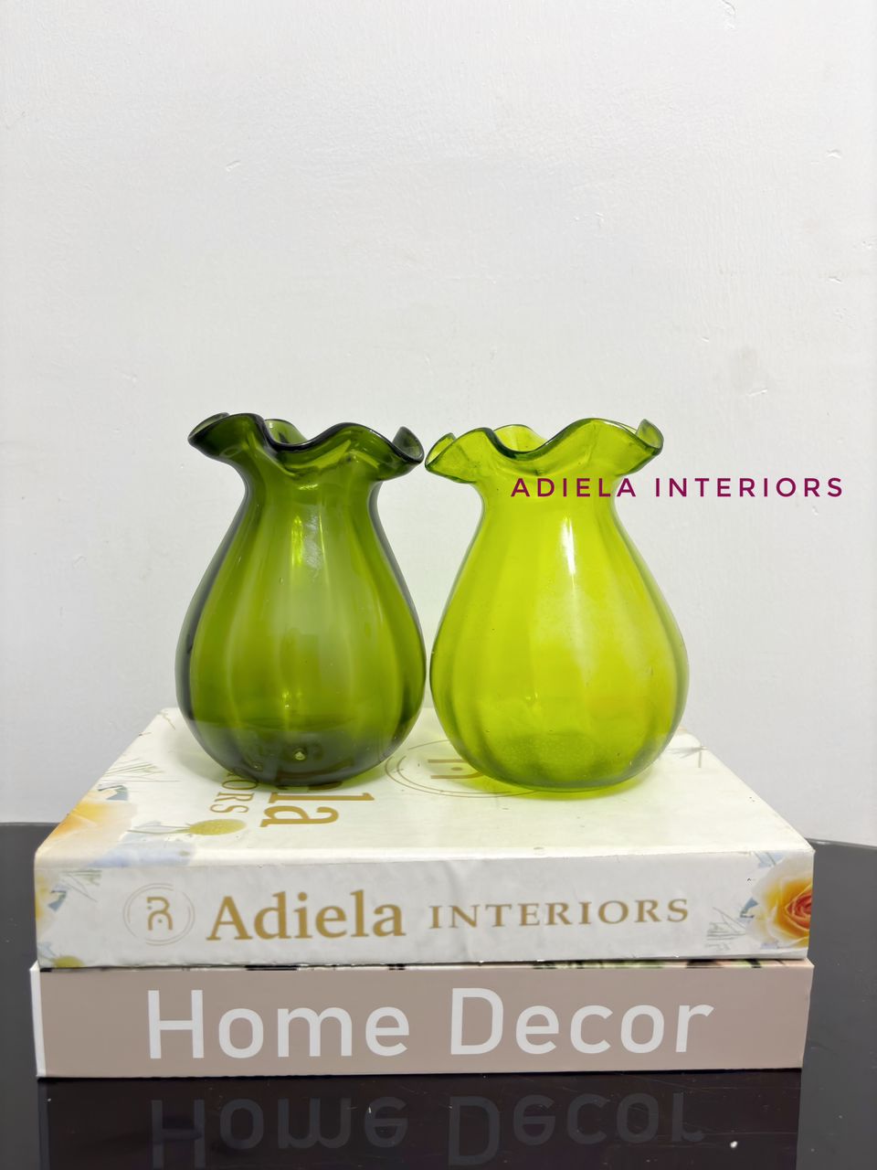 Decorative Glass Vase 6 Inches Image