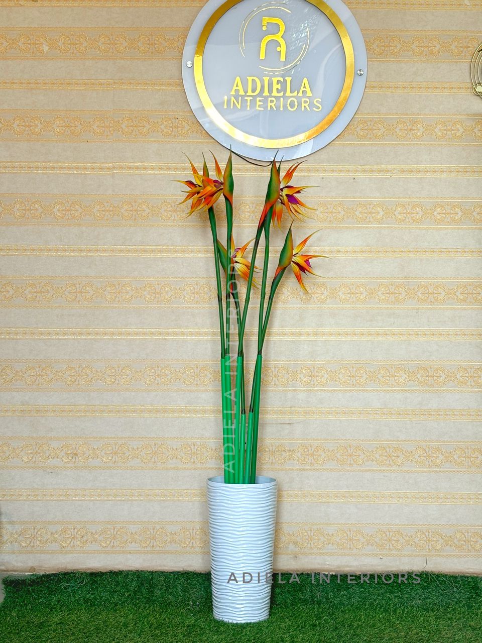 Long Stem Bird Of Paradise in Plastic Planter Image