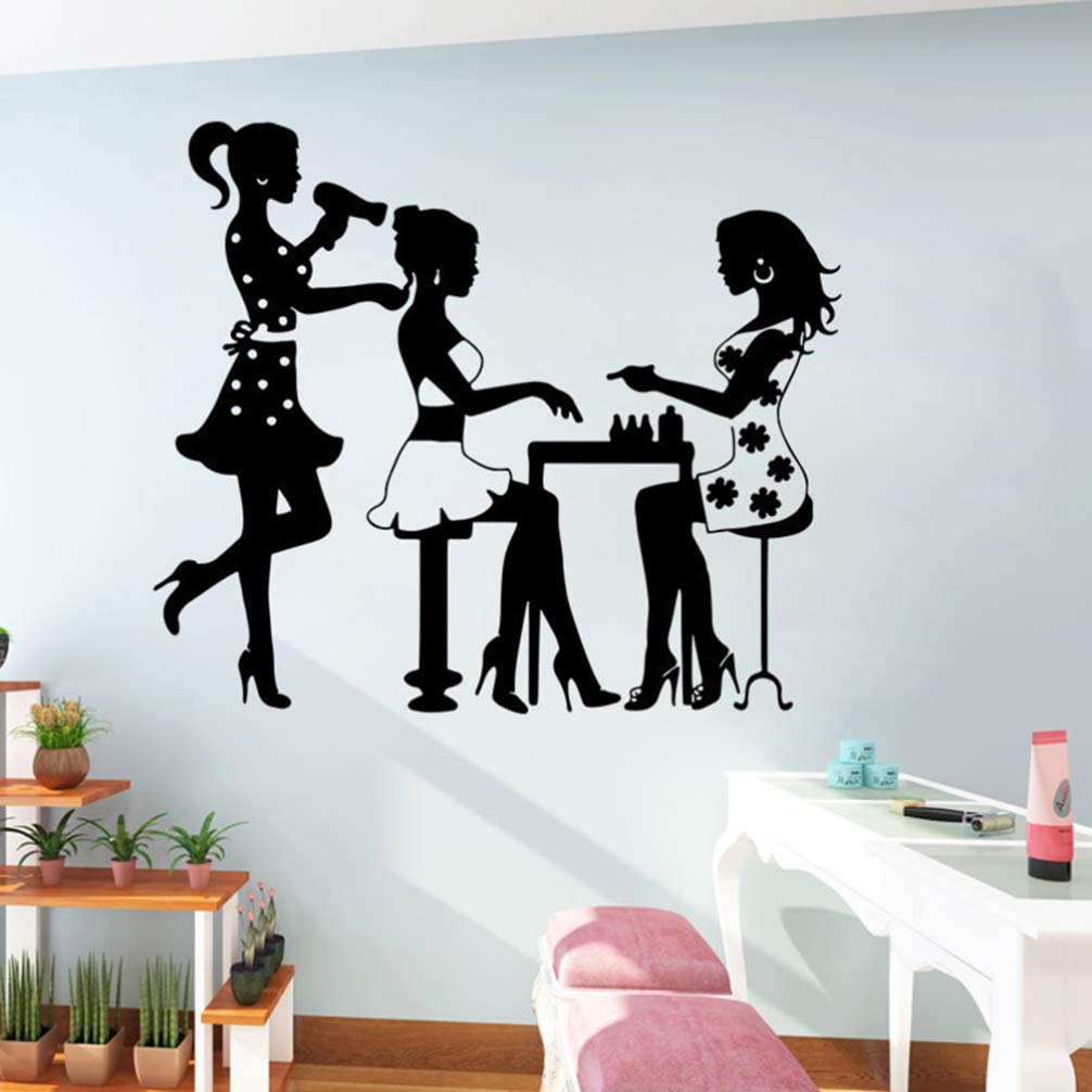 Hair / Nail Salon Decal Image