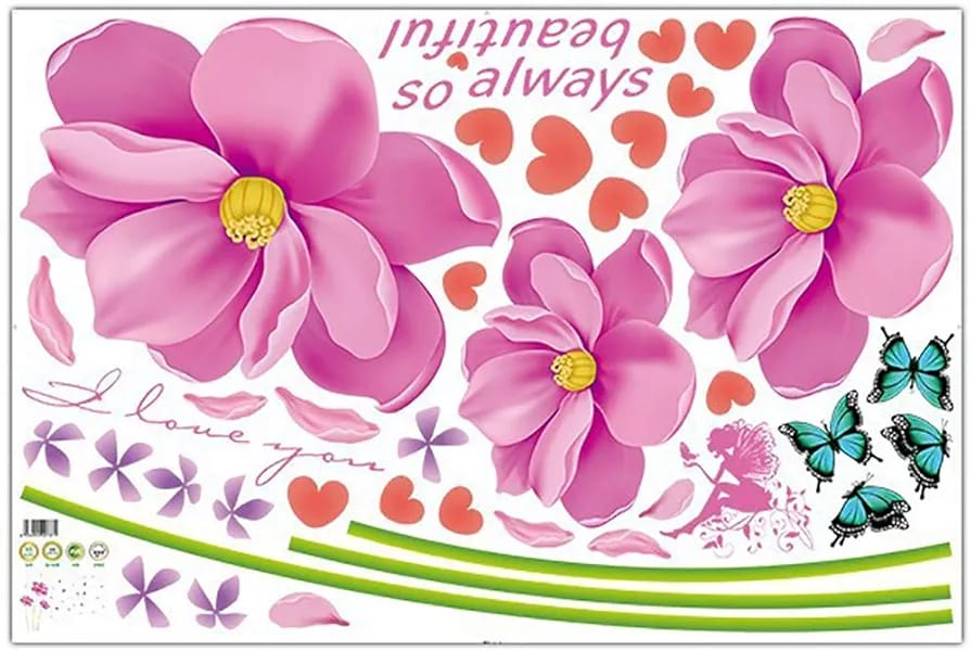 Floral Decal Image