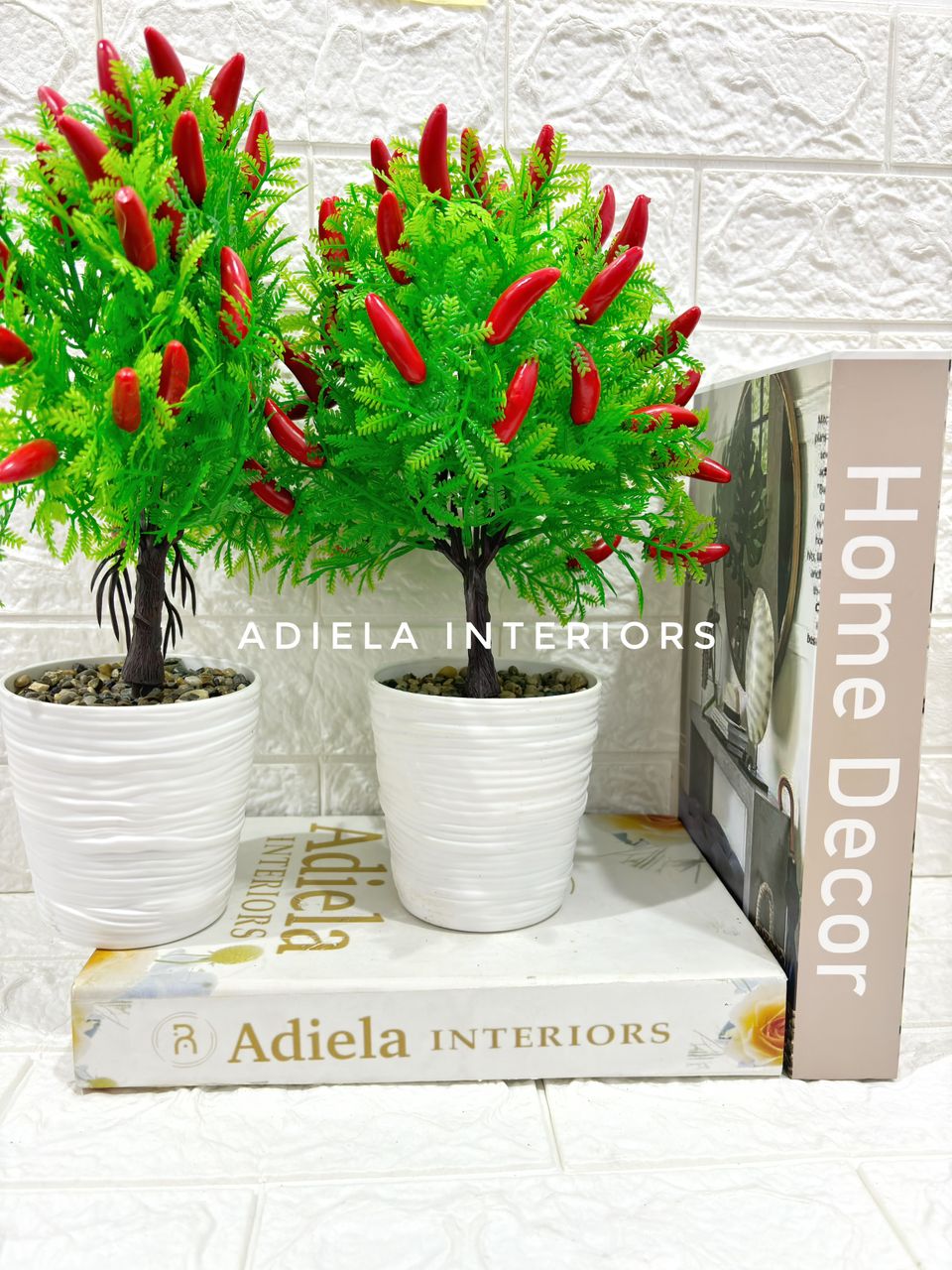 Artificial Potted Pepper Plant Image