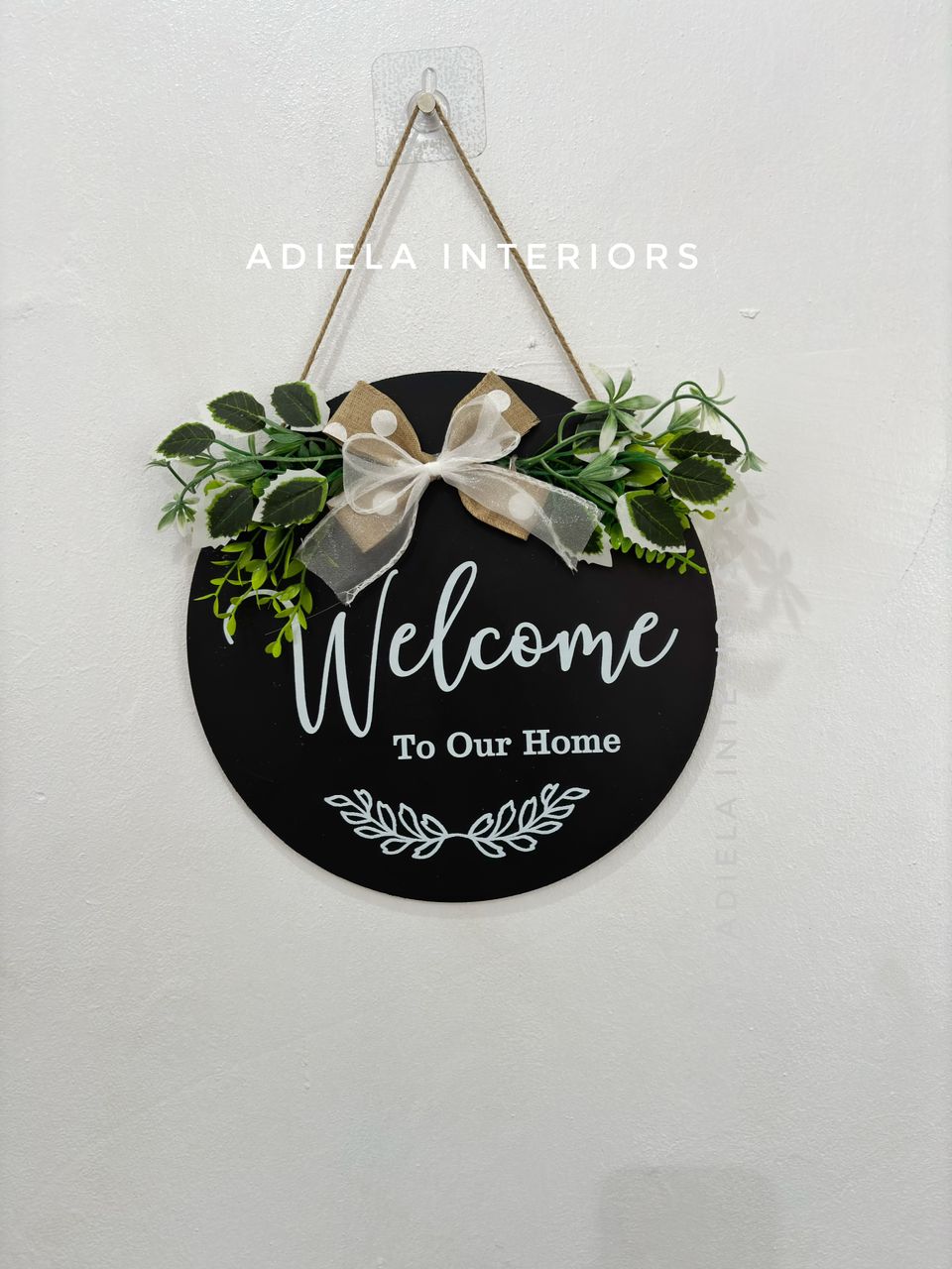 Wall Hanging Wooden Plaque Image