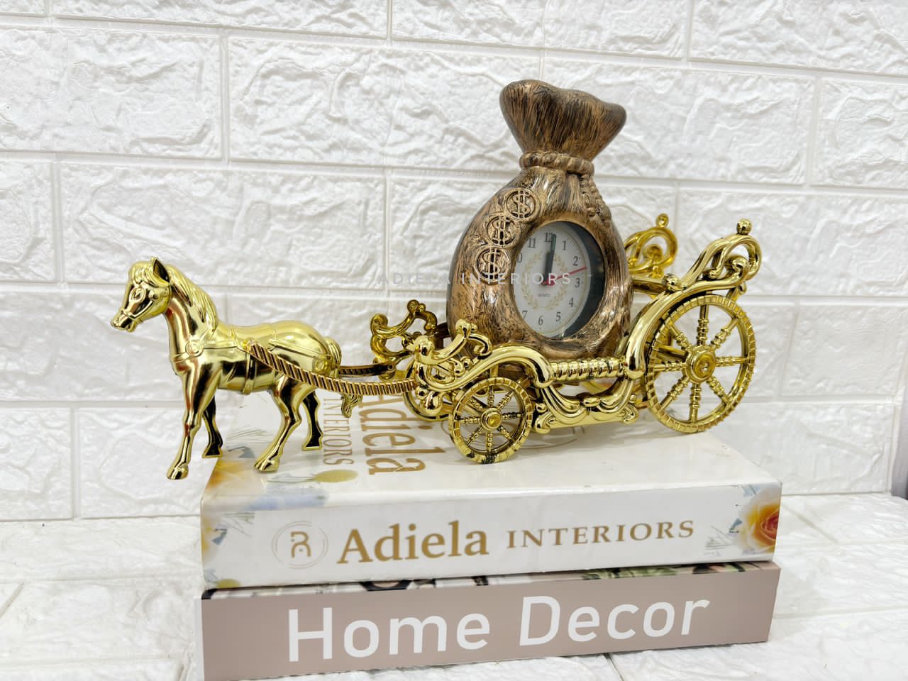 Horse Carriage Alarm Clock Image