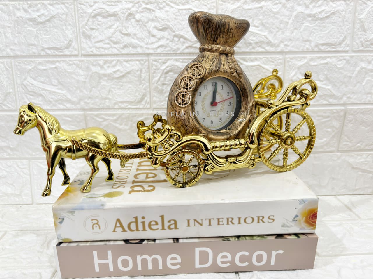 Horse Carriage Alarm Clock Image
