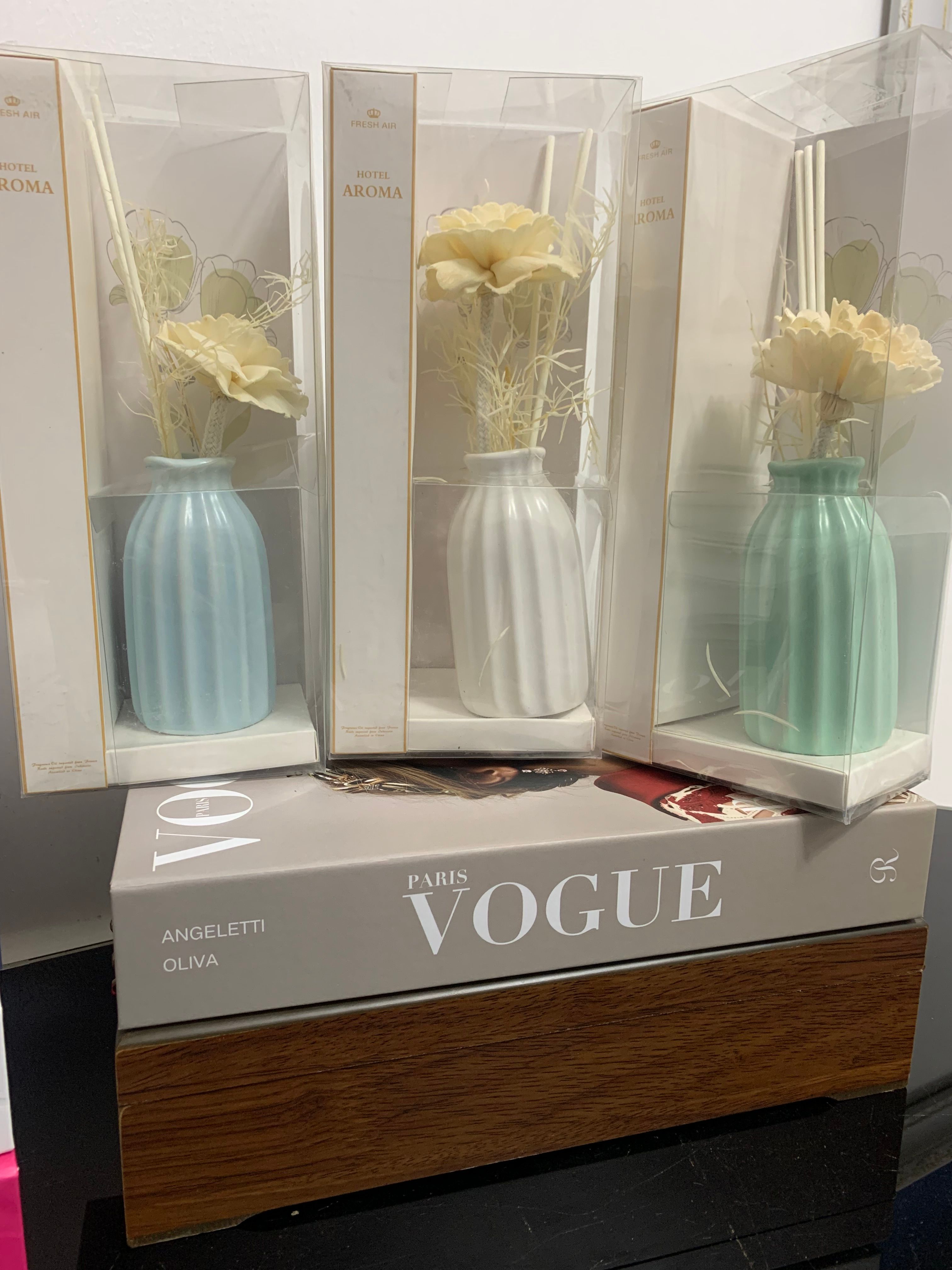 Reed Diffusers- Pleated vase design Image
