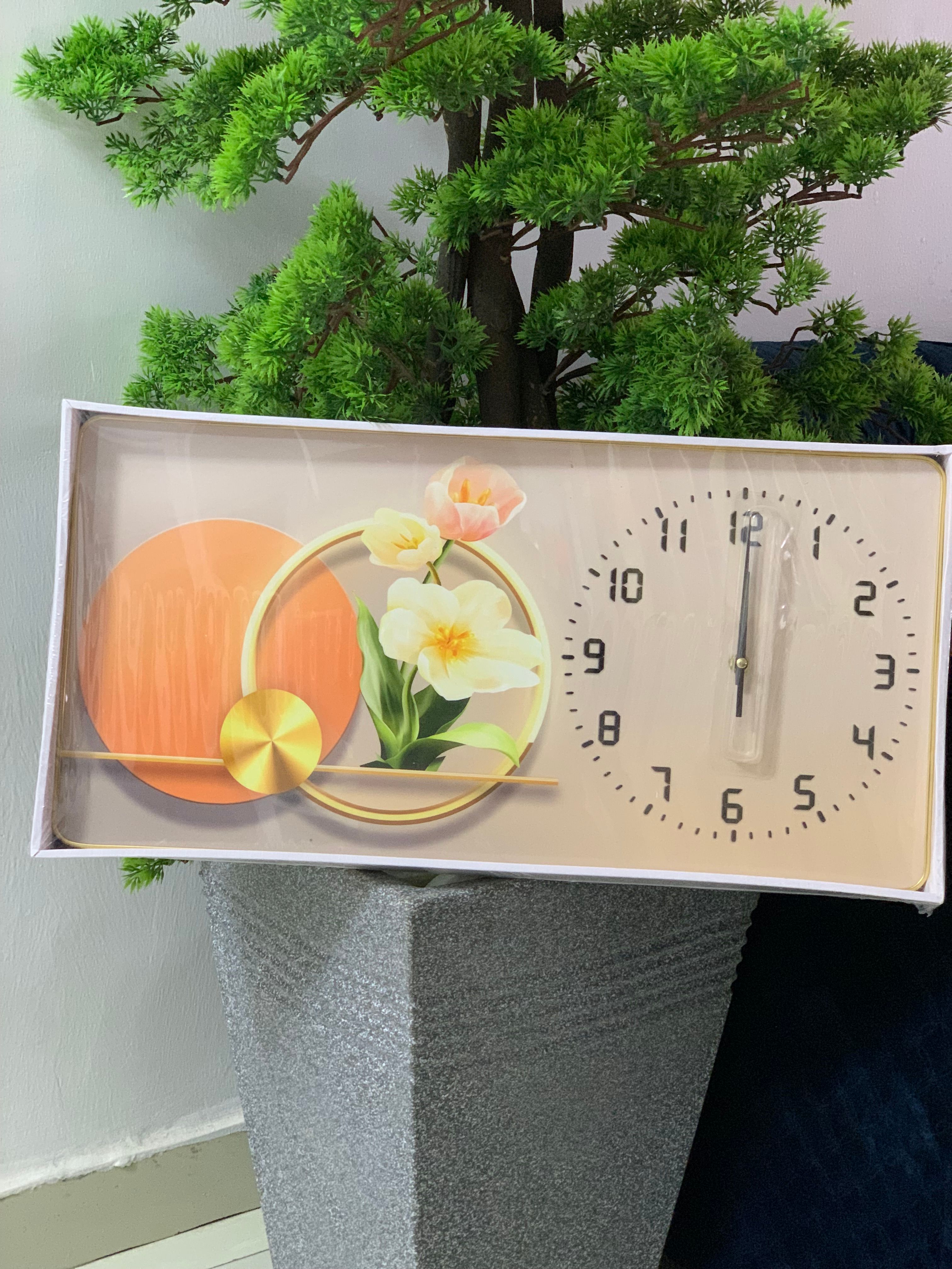 Graphic Art Wall Clock- Style 3 Image